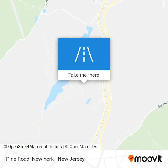Pine Road map