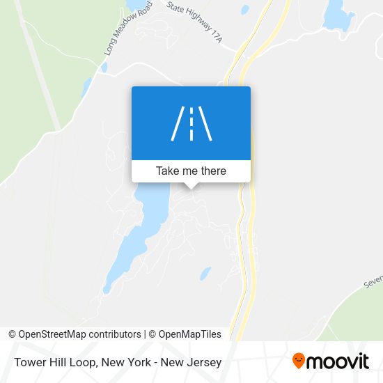 Mapa de Tower Hill Loop