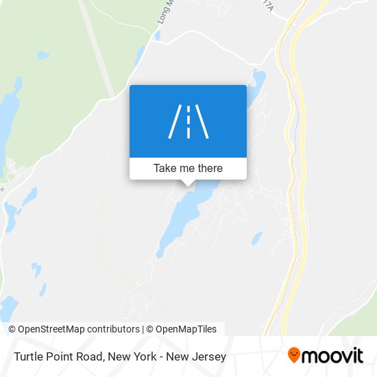 Mapa de Turtle Point Road