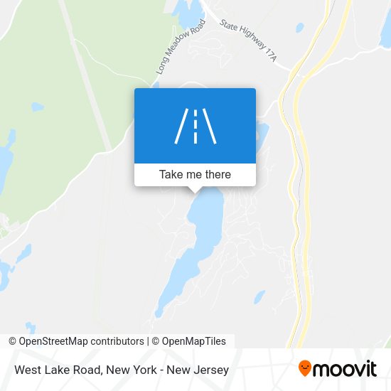 Mapa de West Lake Road
