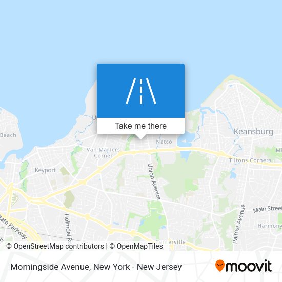 Mapa de Morningside Avenue