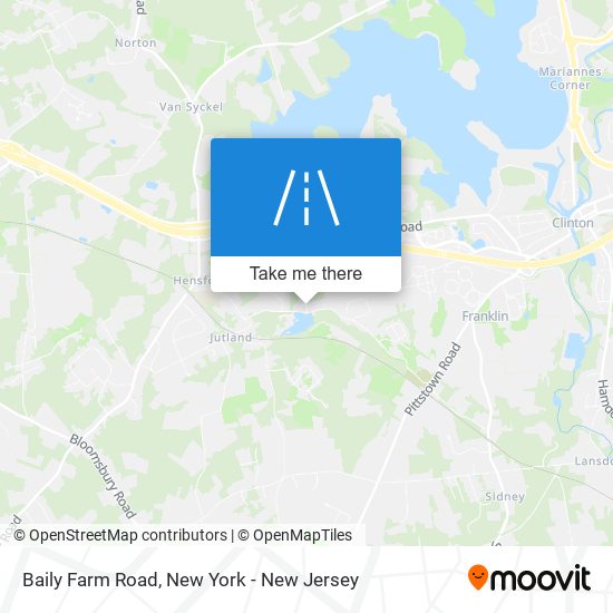 Baily Farm Road map