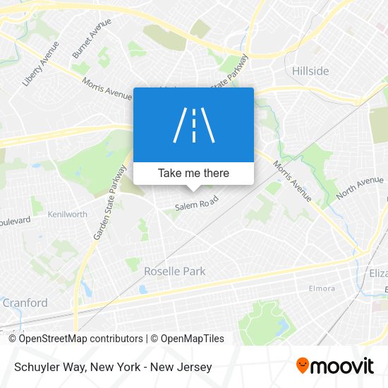 Mapa de Schuyler Way