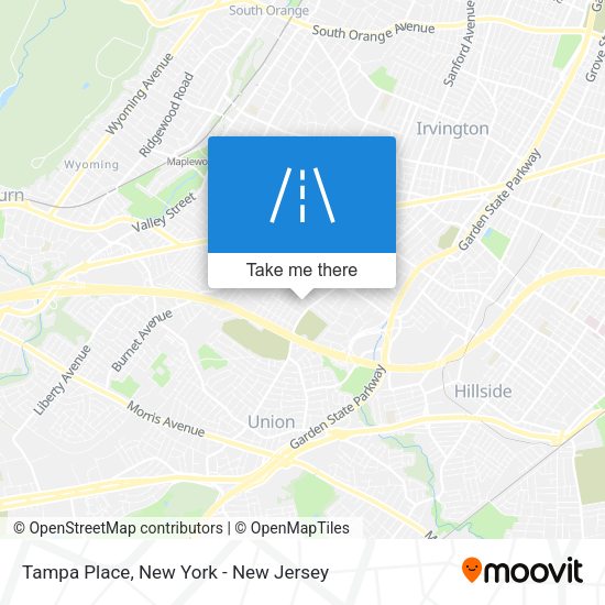 Mapa de Tampa Place