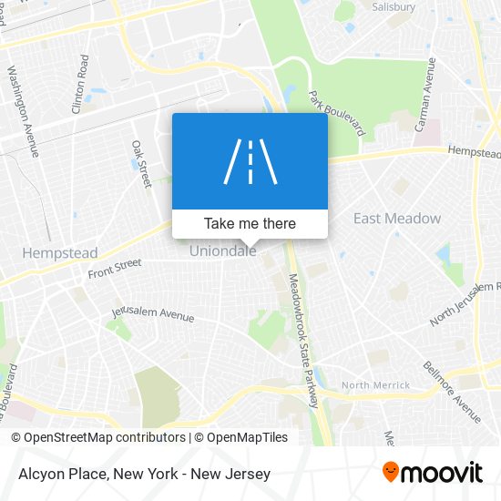 Alcyon Place map