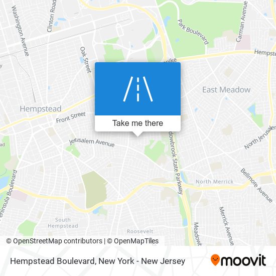 Hempstead Boulevard map