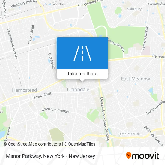 Mapa de Manor Parkway