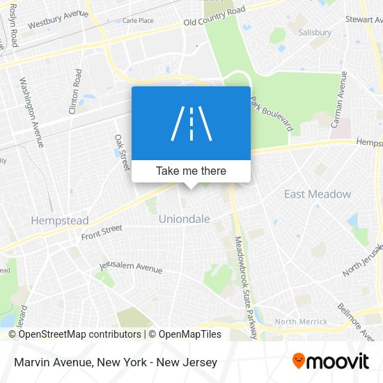 Marvin Avenue map