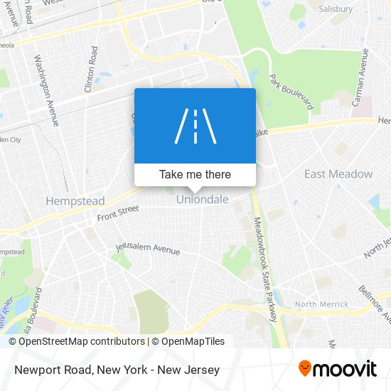 Mapa de Newport Road