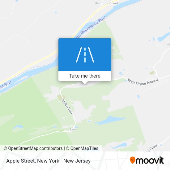 Apple Street map