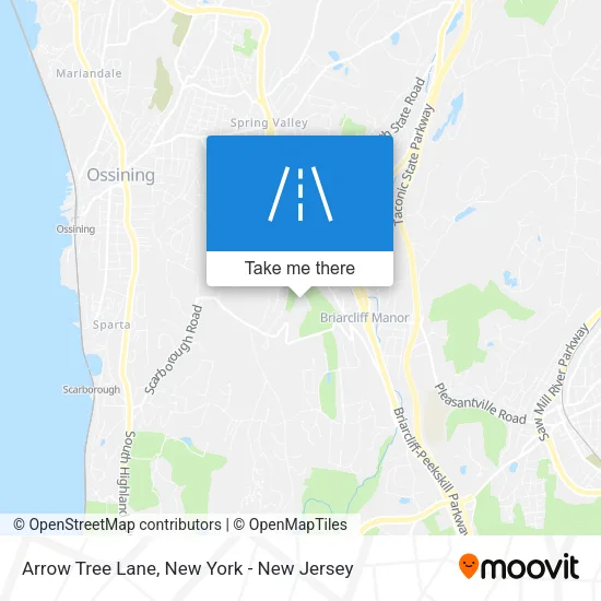 Mapa de Arrow Tree Lane