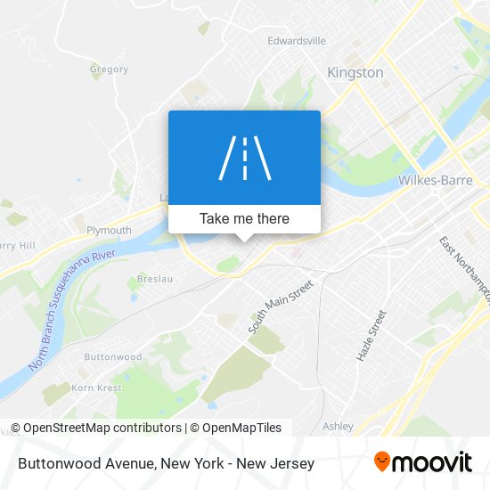 Mapa de Buttonwood Avenue