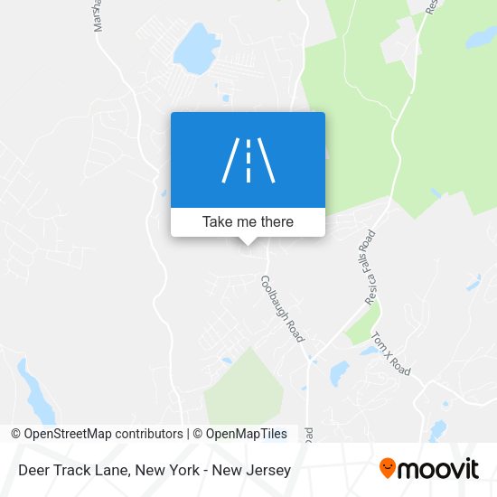 Mapa de Deer Track Lane