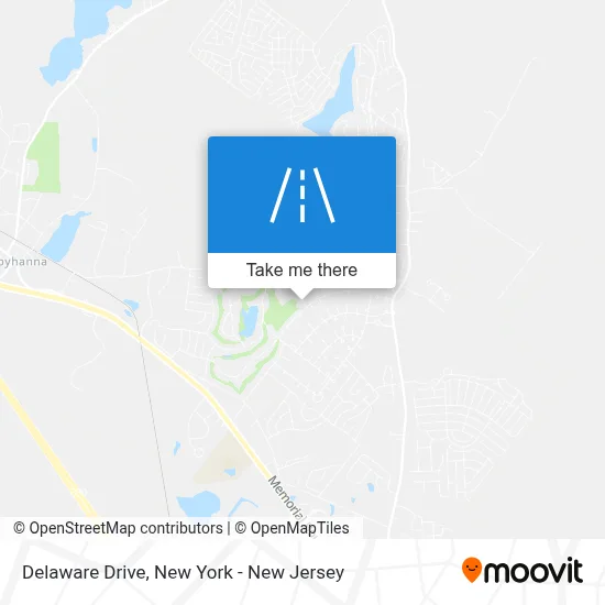 Delaware Drive map