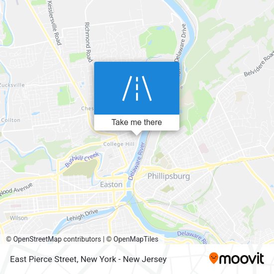 Mapa de East Pierce Street