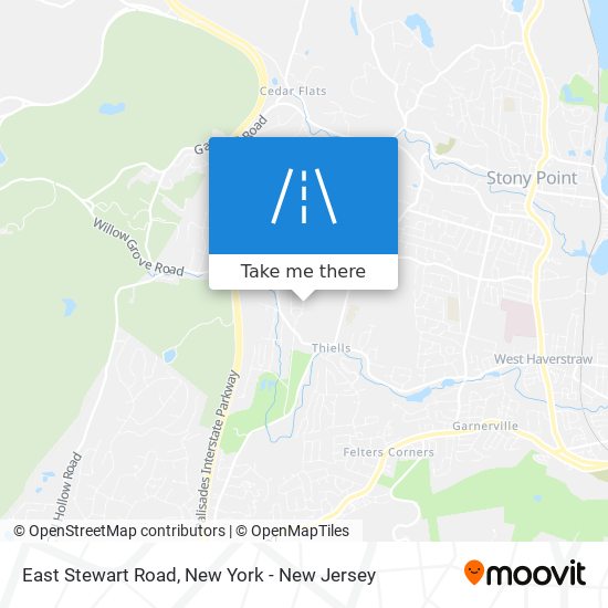 Mapa de East Stewart Road