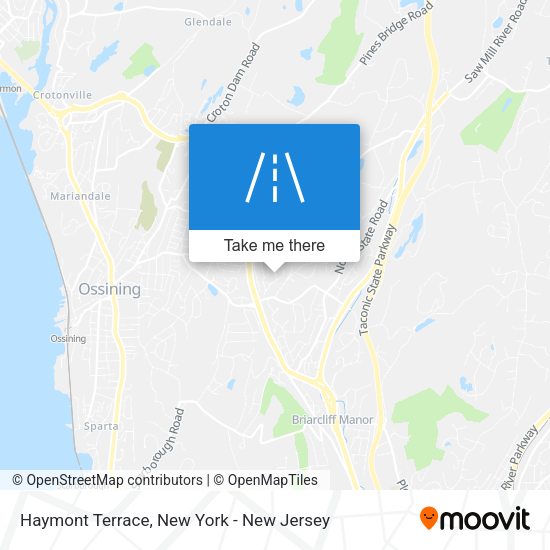 Haymont Terrace map