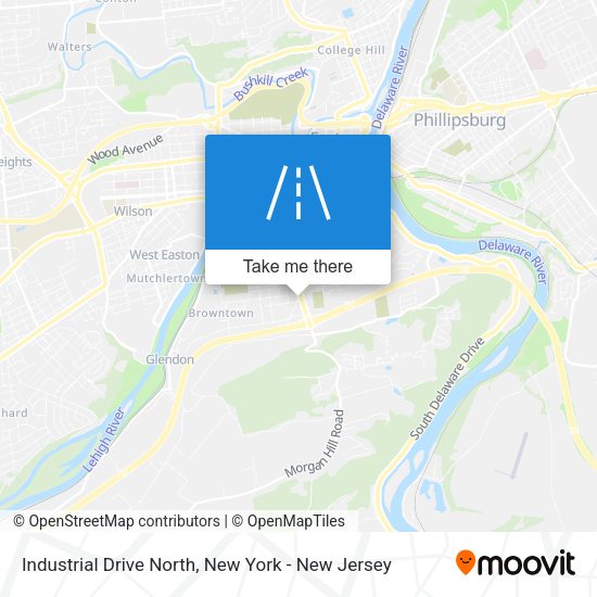 Mapa de Industrial Drive North