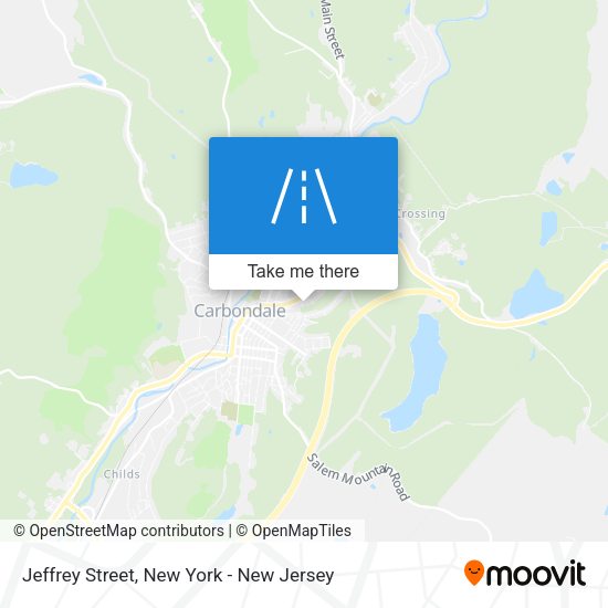 Mapa de Jeffrey Street