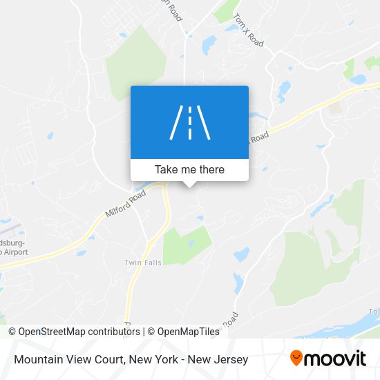 Mountain View Court map