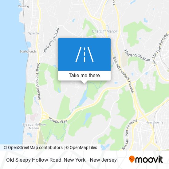 Mapa de Old Sleepy Hollow Road