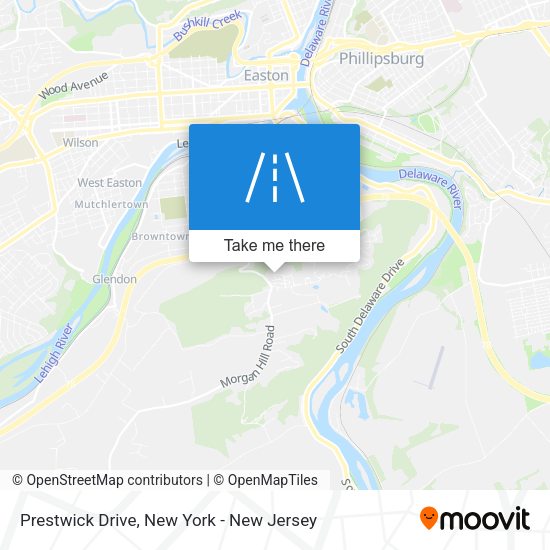 Mapa de Prestwick Drive
