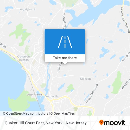 Mapa de Quaker Hill Court East