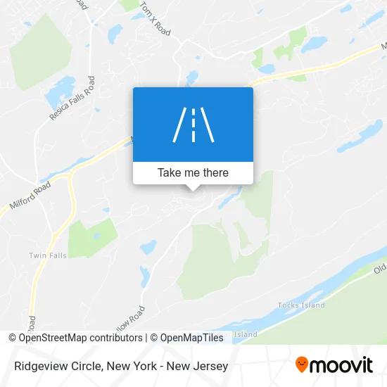 Ridgeview Circle map