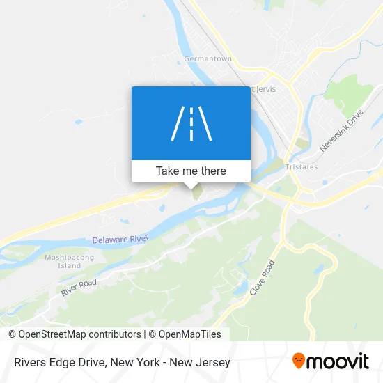 Rivers Edge Drive map