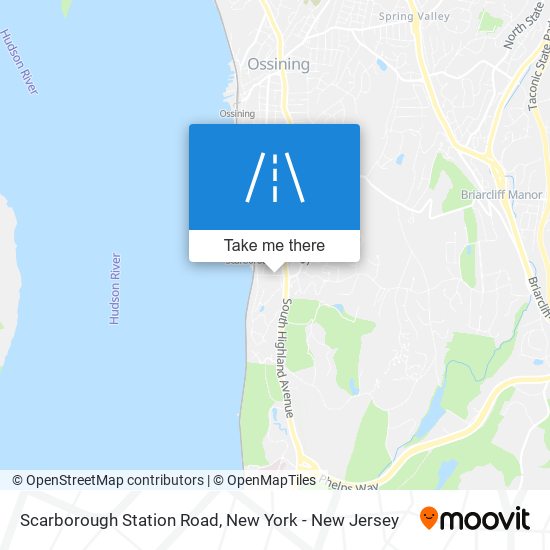 Mapa de Scarborough Station Road