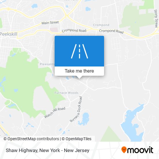 Mapa de Shaw Highway