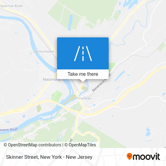 Mapa de Skinner Street