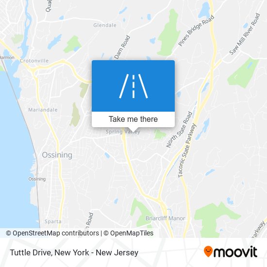 Tuttle Drive map