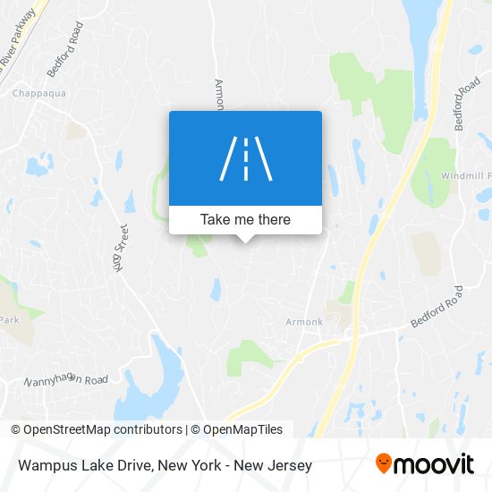 Wampus Lake Drive map