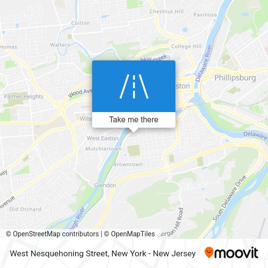 Mapa de West Nesquehoning Street