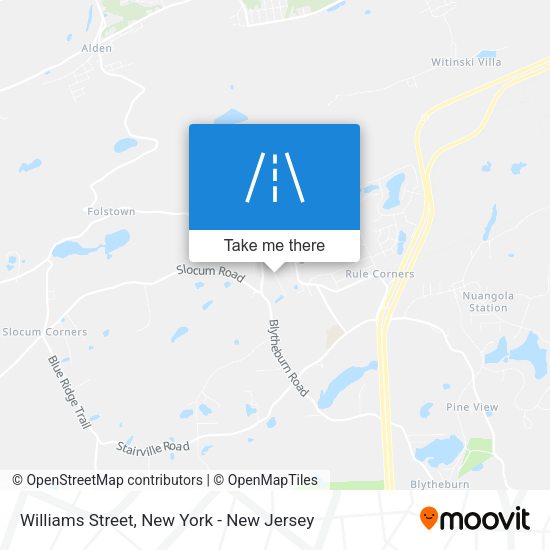 Mapa de Williams Street