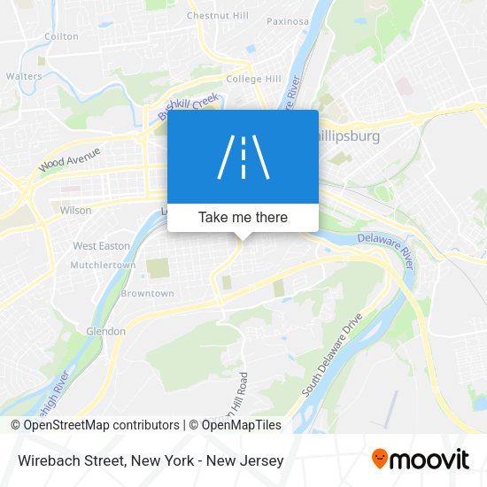 Mapa de Wirebach Street