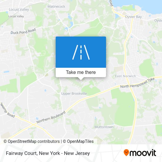 Mapa de Fairway Court