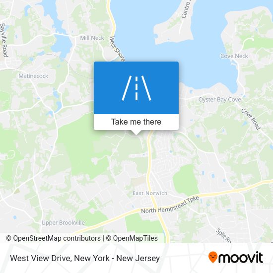 Mapa de West View Drive