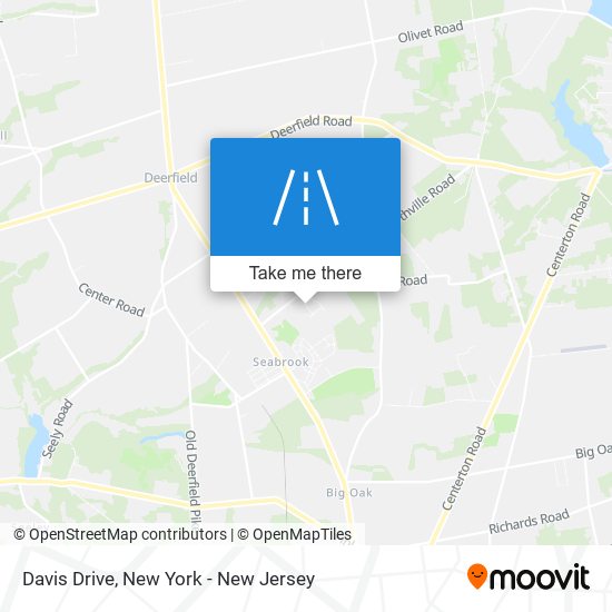 Davis Drive map