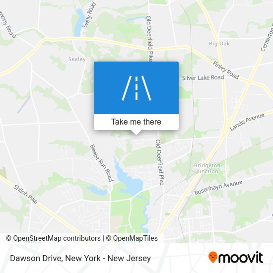 Mapa de Dawson Drive