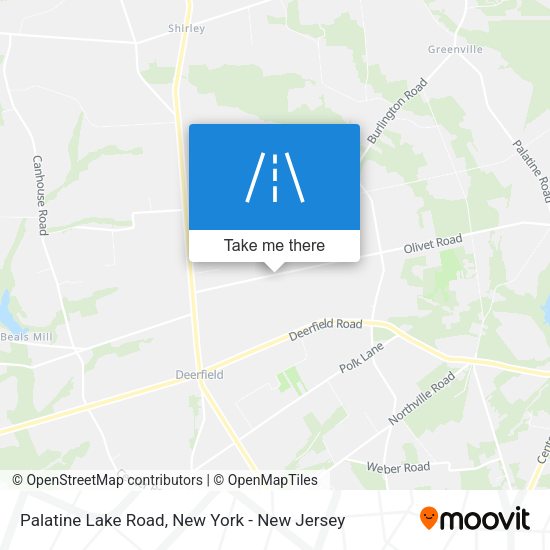 Mapa de Palatine Lake Road