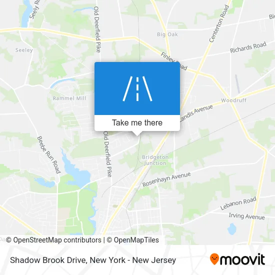 Shadow Brook Drive map