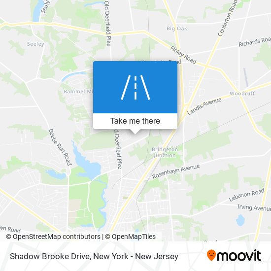 Shadow Brooke Drive map