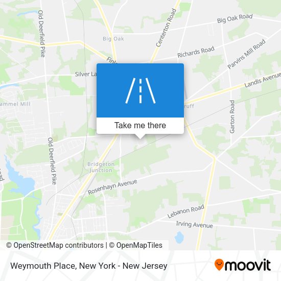 Mapa de Weymouth Place
