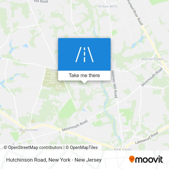 Mapa de Hutchinson Road