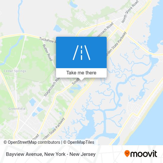 Mapa de Bayview Avenue