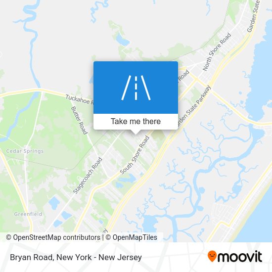 Bryan Road map