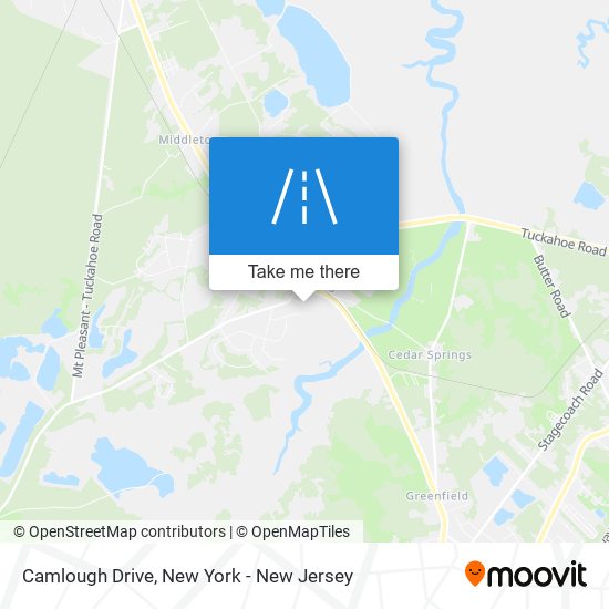 Camlough Drive map
