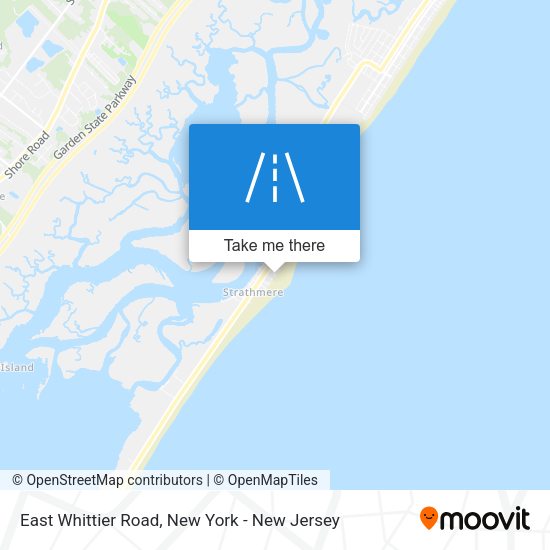Mapa de East Whittier Road